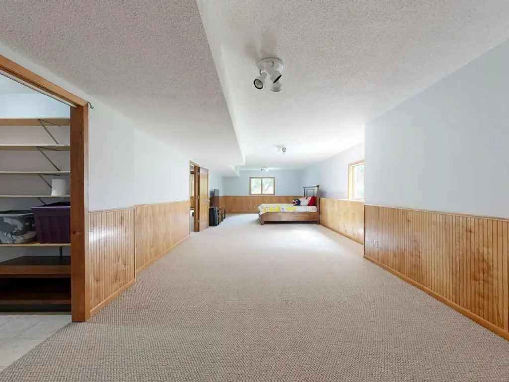 Basement family room - Chameleon Property Rehabs