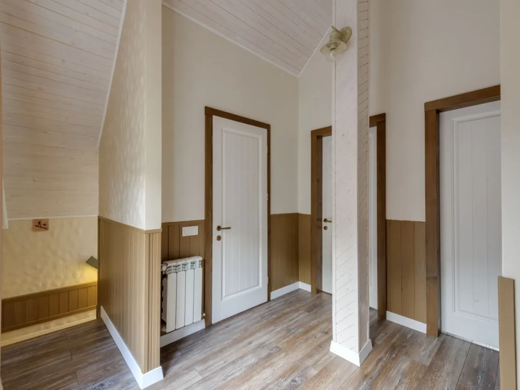 Wood floor hallway - Chameleon Property Rehabs